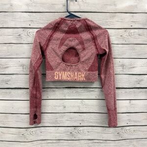 Gymshark Athletic Crop Top Long Sleeve